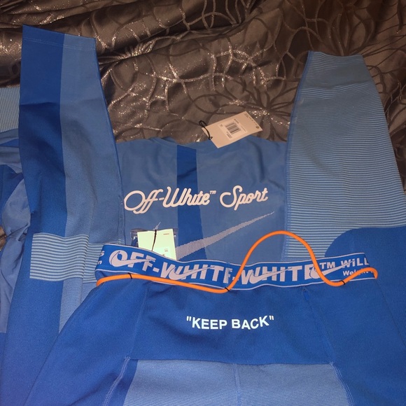 off white x nike two piece set